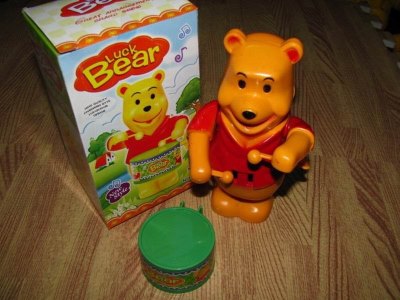 WIND UP BEAR W/DRUM - HP1034679