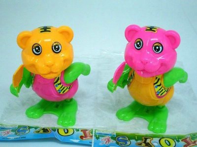 WIND UP TIGER  GREEN/YELLOW/RED - HP1034684