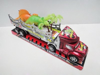FRICTION CAR W/DINOSAUR 3COLOR - HP1034773