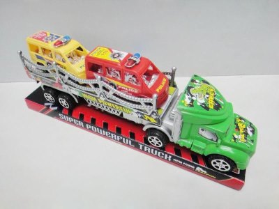 FRICTION CAR W/2 POLICE CAR 3COLOR - HP1034776