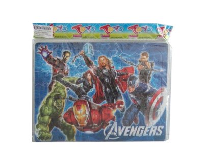 63PCS PUZZLE 2ASST - HP1035106
