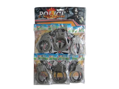 HANDCUFFS 6PCS  - HP1035425