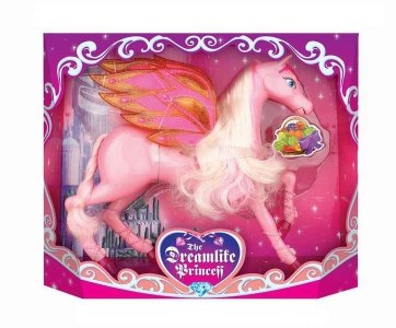 VINYL HORSE W/ACCESSORIES & LIGHT & MUSIC  - HP1035436