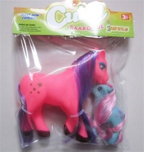 VINYL HORSE W/ACCESSORIES  - HP1035446