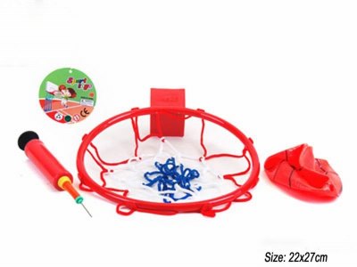 BASKETBALL GAME PLAY SET RED/BLUE/GREEN - HP1035828