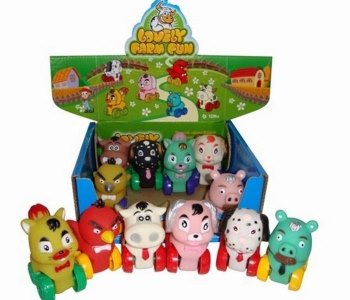 FREE WAY CAR W/WHISTLE 6ASST 12PCS DISPLAY BOX - HP1035850