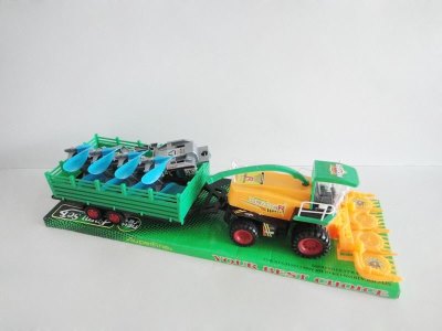 FRICTION FARM CAR RED/GREEN - HP1035921
