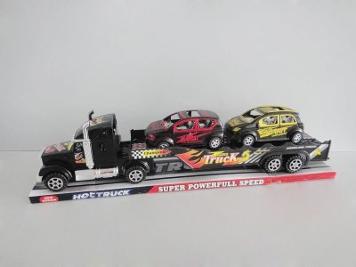 FRICTION TRUCK W/2 FREE WAY CAR RED/BLUE/BLACK - HP1036076