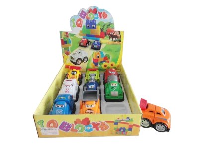 9PCS BLOCKS CAR 9ASST - HP1036315