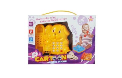 TELEPHONE SET W/LIGHT & MUSIC 3COLOR - HP1036391