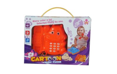 TELEPHONE SET W/LIGHT & MUSIC 3COLOR - HP1036392