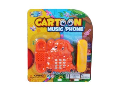 TELEPHONE SET W/LIGHT & MUSIC 3COLOR - HP1036393