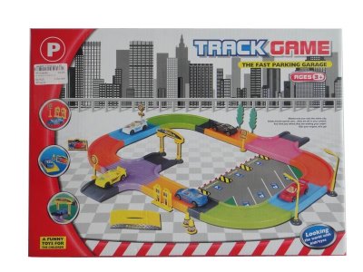 RAIL PARKING LOT W/3 FREE WAY CAR - HP1036489