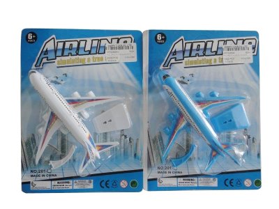 PULL BACK PLANE BLUE/WHITE - HP1036544