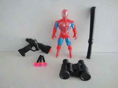 SPIDERMAN W/LIGHT & POLICE PLAY SET - HP1036580
