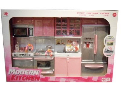 4 IN 1 FASHION KITCHEN SET W/LIGHT & SOUND - HP1036637