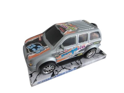 FRICTION JEEP RED/BLUE/SILVER - HP1036672