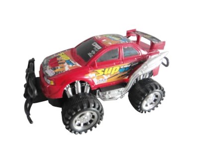 FRICTION OFFROAD RACING CAR RED/BLUE/SILVER - HP1036674
