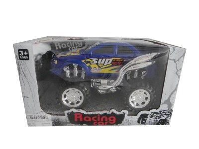 FRICTION JEEP RED/BLUE/SILVER - HP1036676
