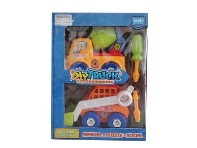 DIY FREE WAY CONSTRUCTION CAR SET - HP1036839