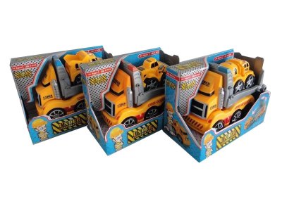 FRICTION BLOCKS CAR W/LIGHT & MUSIC 3ASST INCLUDED BUTTONCELL - HP1037017