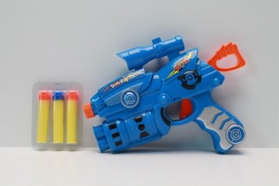SOFT SHOOTING GUN BLUE/YELLOW - HP1037114