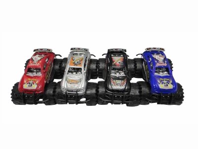 FRICTION CAR BLACK/RED/BLUE/SILVER - HP1037219