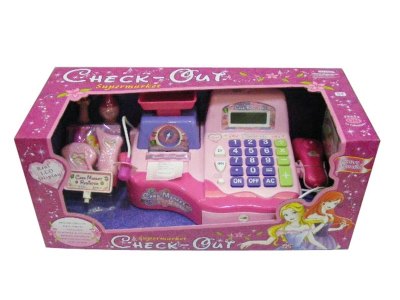 CASH REGISTER W/LIGHT & SOUND，MICROPHONE - HP1037252