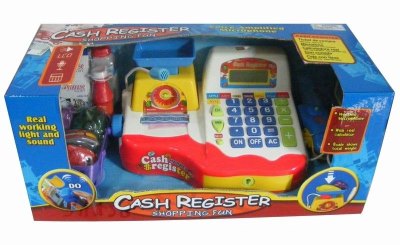 CASH REGISTER W/LIGHT & SOUND & MICROPHONE - HP1037262