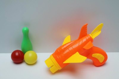 PINGPONG SHOOT GUN YELLOW/ORANGE - HP1037271