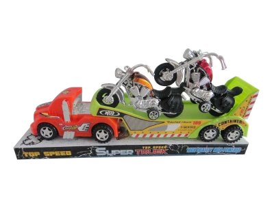 FRICTION TRUCK W/2 MOTORBIKE 2ASST - HP1037275