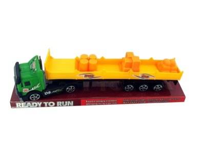 FRICTION CONTAINER TRUCK RED/GREEN - HP1037344