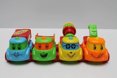 4PCS PULL BACK CONSTRUCTION CAR 4ASST - HP1037447