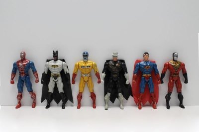 SUPER HEROES W/LIGHT 6PCS - HP1037465