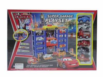 PARKING LOT W/6 FREE WAY CARS - HP1037619