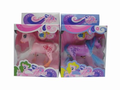 HORSE PINK/WHITE/PURPLE - HP1037650