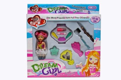 COSMETIC SET W/BEAUTY SET & DOLL - HP1037729