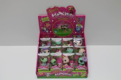 VINYL CARTOON ANIMAL 10ASST 12PCS/DISPLAY BOX - HP1037791