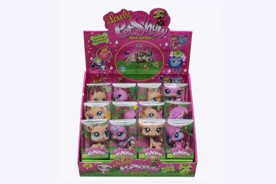 VINYL CARTOON ANIMAL 12ASST 12PCS/DISPLAY BOX - HP1037793