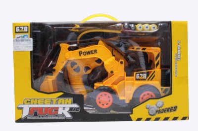 5 FUNCTION R/C CONSTRUCTION CAR W/LIGHT INCLUDED BATTERY - HP1037831