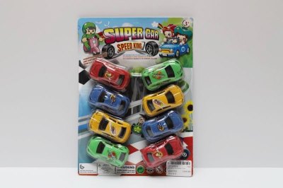 8PCS FREE WAY CAR （NATURAL COLOR） - HP1037875