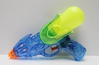 WATER GUN (TRANSPARENT) ORANGE/BLUE/YELLOW - HP1037888