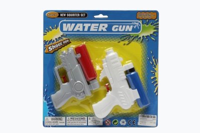 2PCS WATER GUN (SOLID COLOR) WHITE/GREY - HP1037919