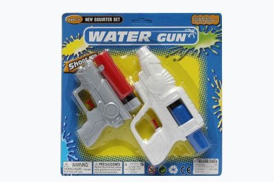 2PCS WATER GUN (SOLID COLOR) WHITE/GREY - HP1037920
