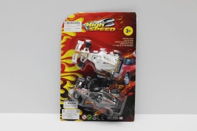 2PCS PULL BACK F1 RED/WHITE/BLACK/SILVER - HP1038112