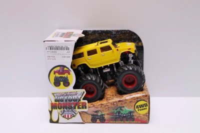 FRICTION 4WD CAR BLACK/YELLOW - HP1038282