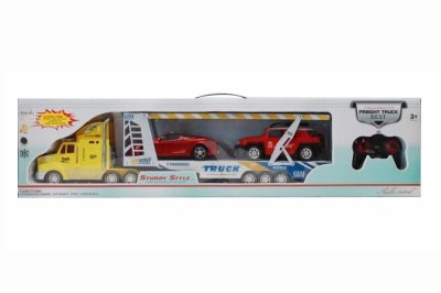 4FUNCTION R/C TRAILER W/2PCS 4FUNCTION R/C CAR & LIGHT & MUSIC - HP1038320