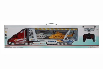 4FUNCTION R/C TRAILER W/2 PULL LINE HELICOPTER & LIGHT & MUSIC - HP1038321