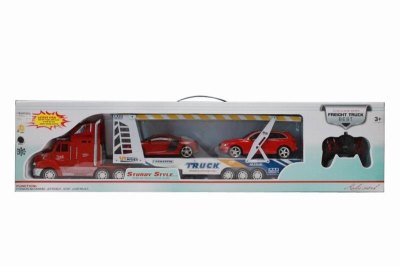 4FUNCTION R/C TRAILER W/2PCS 4FUNCTION R/C CAR & LIGHT & MUSIC - HP1038322