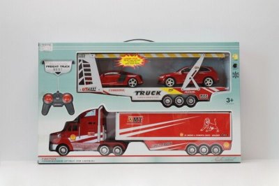 4FUNCTION R/C CONTAINER TRUCK W/2PCS 4FUNCTION R/C CAR - HP1038323
